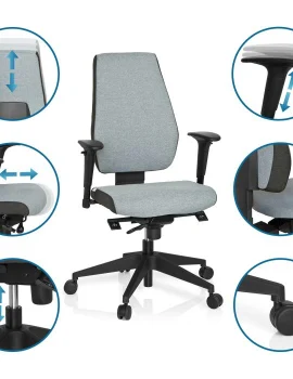 hjh OFFICE Pro-Tec 500 Ergonomie