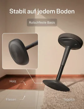 Wackelhocker ergonomischer Bürostuhl