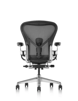 Herman Miller Aeron bureaustoel van achter