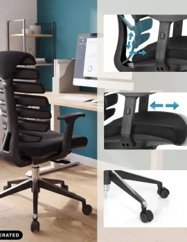 hjh office ergo line ii instellingen